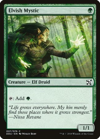 Elvish Mystic [Duel Decks: Elves vs. Inventors] | Fandemonia Ltd