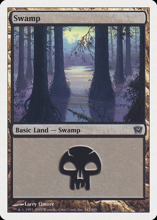 Swamp (342) [Ninth Edition] | Fandemonia Ltd