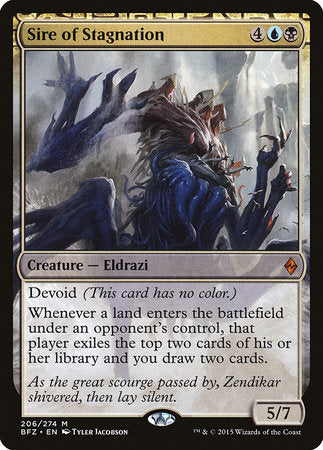 Sire of Stagnation [Battle for Zendikar] | Fandemonia Ltd