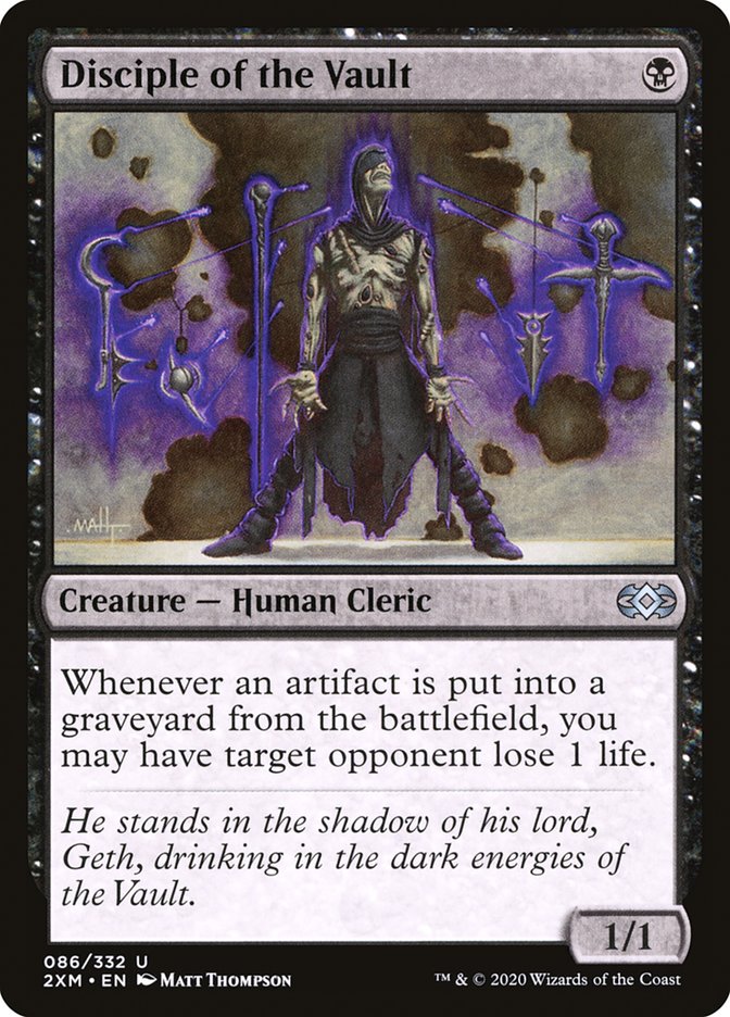 Disciple of the Vault [Double Masters] | Fandemonia Ltd