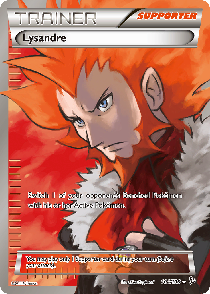 Lysandre (104/106) [XY: Flashfire] | Fandemonia Ltd