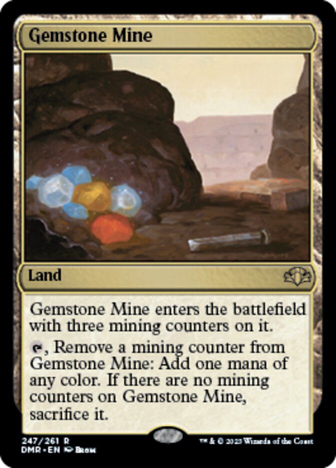 Gemstone Mine [Dominaria Remastered] | Fandemonia Ltd