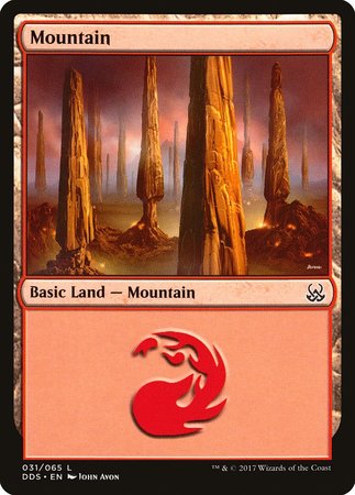 Mountain (31) [Duel Decks: Mind vs. Might] | Fandemonia Ltd