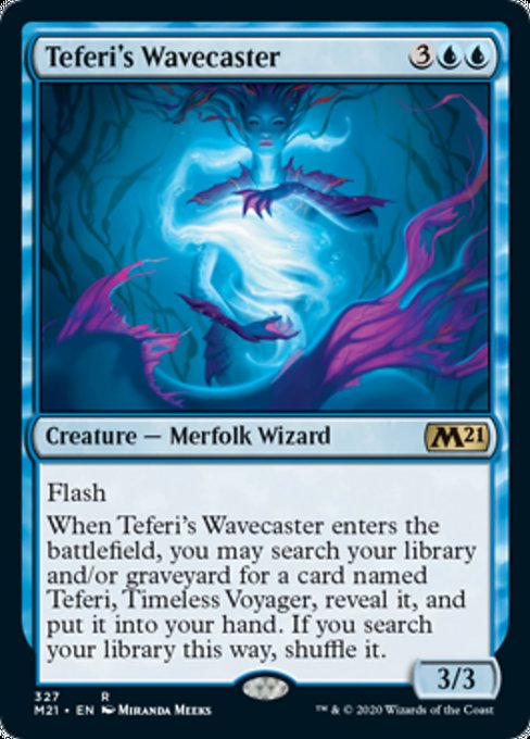 Teferi's Wavecaster [Core Set 2021] | Fandemonia Ltd