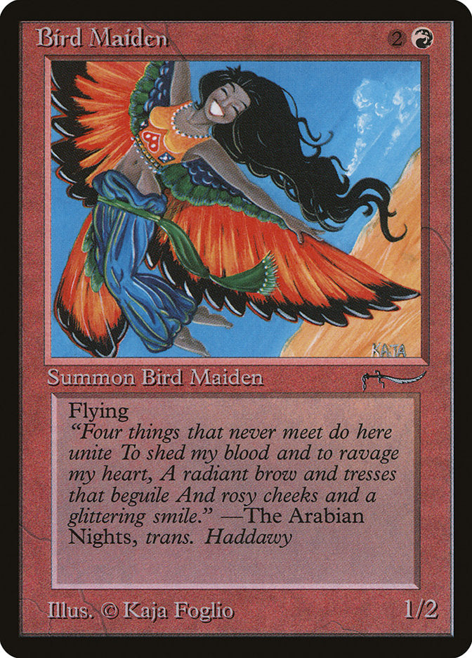 Bird Maiden (Dark Mana Cost) [Arabian Nights] | Fandemonia Ltd