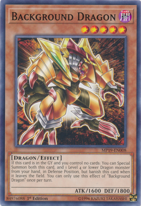 Background Dragon [MP19-EN008] Common | Fandemonia Ltd