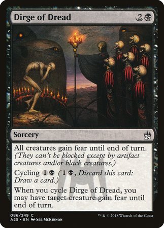 Dirge of Dread [Masters 25] | Fandemonia Ltd