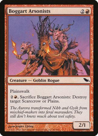 Boggart Arsonists [Shadowmoor] | Fandemonia Ltd