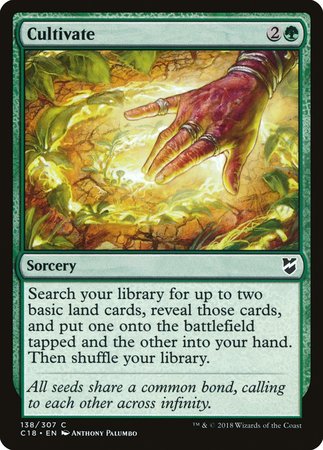 Cultivate [Commander 2018] | Fandemonia Ltd