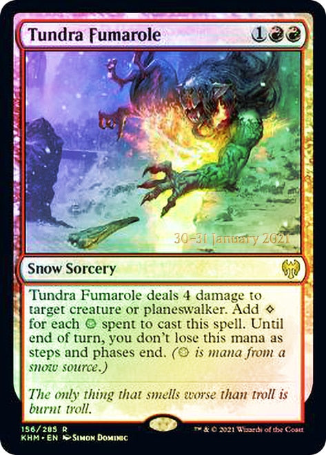 Tundra Fumarole  [Kaldheim Prerelease Promos] | Fandemonia Ltd
