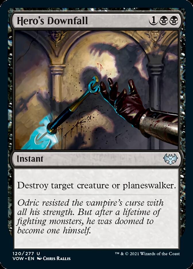Hero's Downfall [Innistrad: Crimson Vow] | Fandemonia Ltd