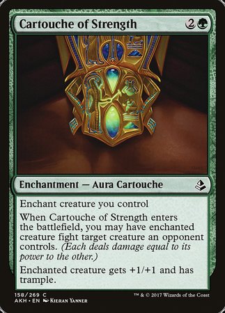 Cartouche of Strength [Amonkhet] | Fandemonia Ltd