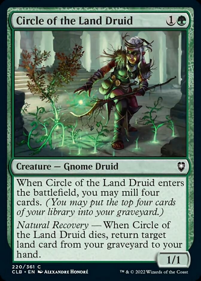 Circle of the Land Druid [Commander Legends: Battle for Baldur's Gate] | Fandemonia Ltd