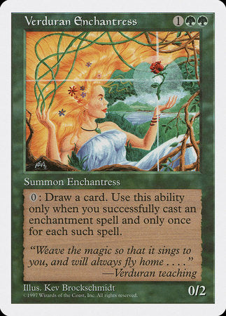 Verduran Enchantress [Fifth Edition] | Fandemonia Ltd