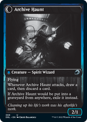 Overwhelmed Archivist // Archive Haunt [Innistrad: Double Feature] | Fandemonia Ltd