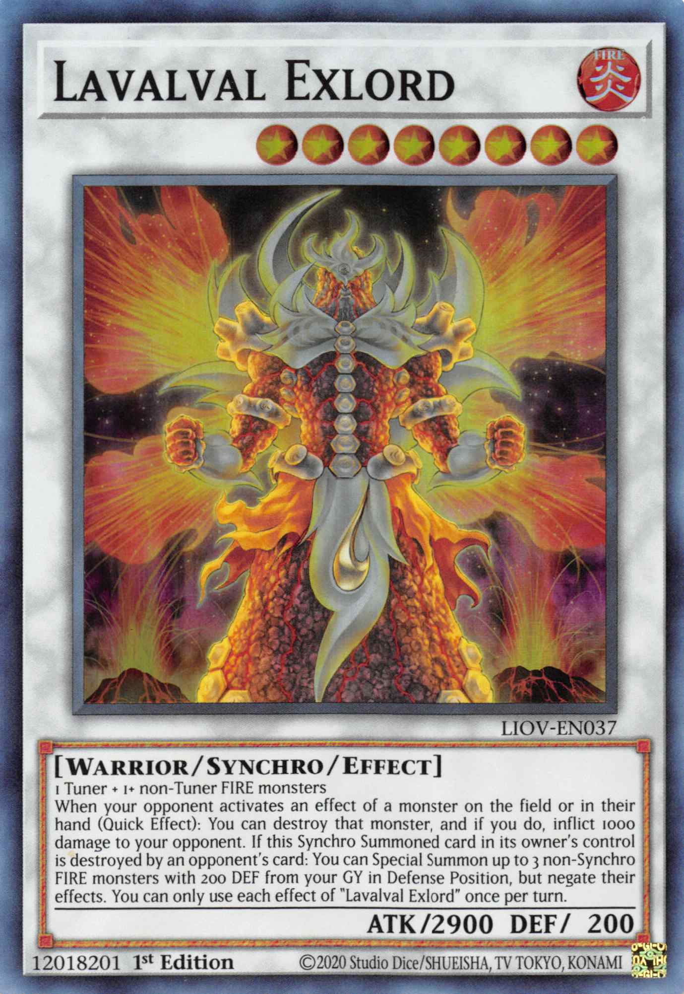 Lavalval Exlord [LIOV-EN037] Super Rare | Fandemonia Ltd