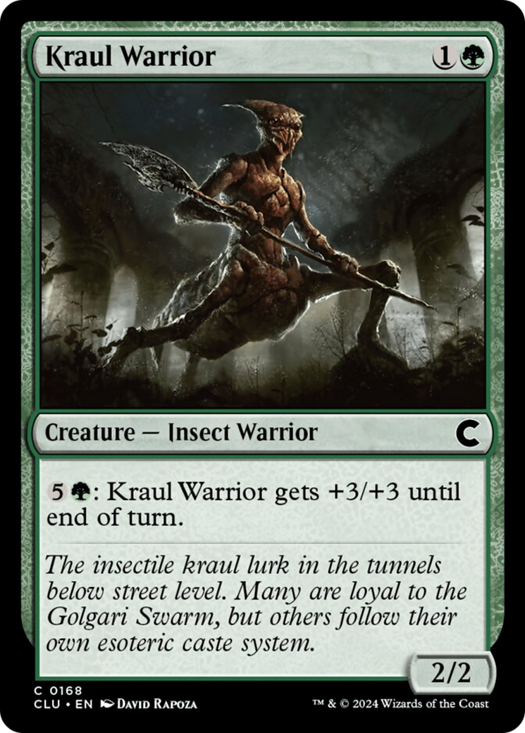 Kraul Warrior [Ravnica: Clue Edition] | Fandemonia Ltd