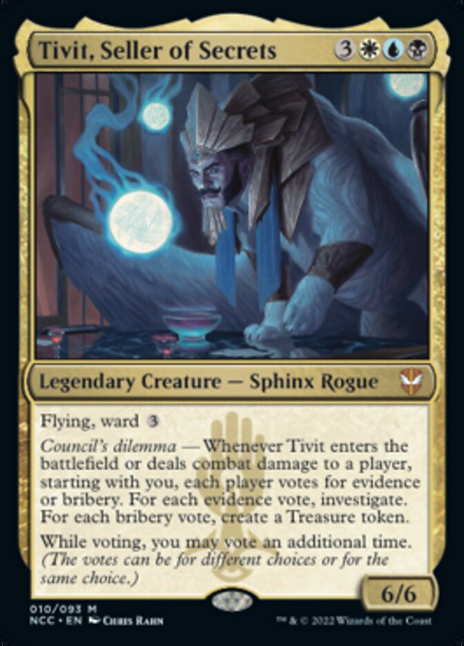 Tivit, Seller of Secrets [Streets of New Capenna Commander] | Fandemonia Ltd