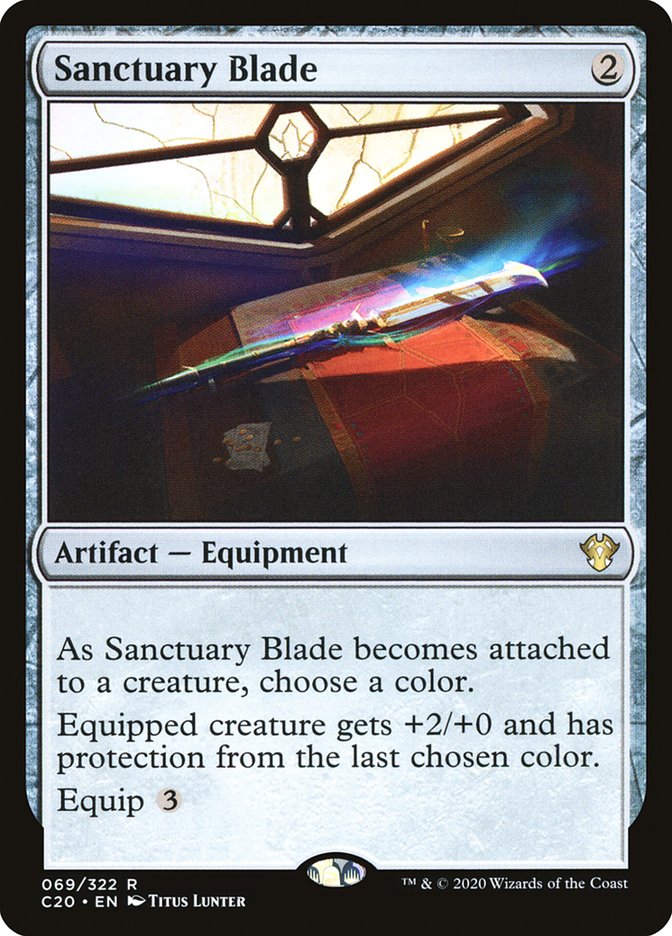 Sanctuary Blade [Commander 2020] | Fandemonia Ltd