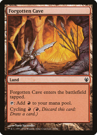 Forgotten Cave [Duel Decks: Izzet vs. Golgari] | Fandemonia Ltd
