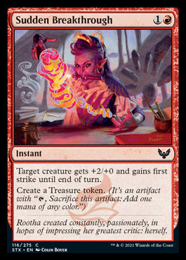Sudden Breakthrough [Strixhaven: School of Mages] | Fandemonia Ltd