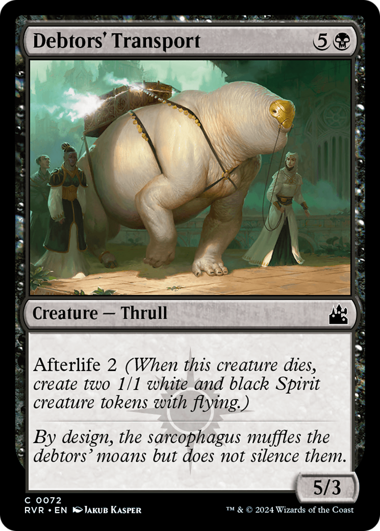 Debtors' Transport [Ravnica Remastered] | Fandemonia Ltd