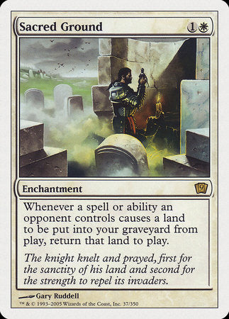 Sacred Ground [Ninth Edition] | Fandemonia Ltd