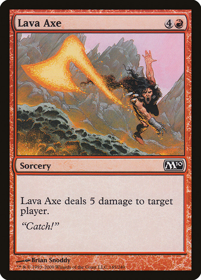 Lava Axe [Magic 2010] | Fandemonia Ltd