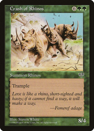 Crash of Rhinos [Mirage] | Fandemonia Ltd