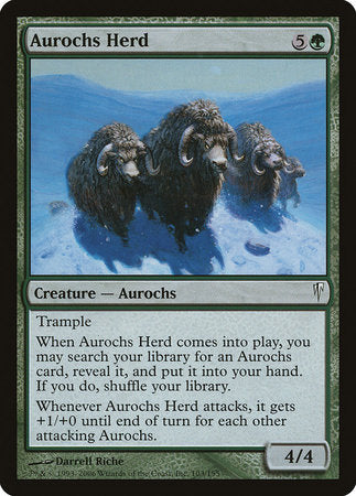 Aurochs Herd [Coldsnap] | Fandemonia Ltd