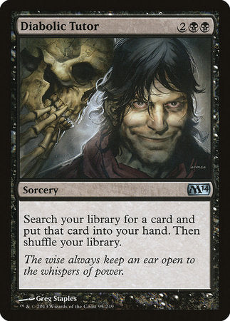 Diabolic Tutor [Magic 2014] | Fandemonia Ltd