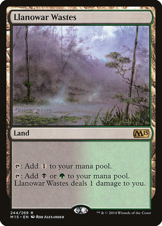 Llanowar Wastes [Magic 2015] | Fandemonia Ltd