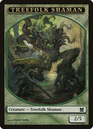 Treefolk Shaman Token [Modern Masters Tokens] | Fandemonia Ltd