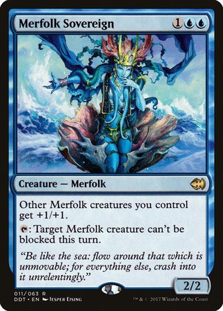 Merfolk Sovereign [Duel Decks: Merfolk vs. Goblins] | Fandemonia Ltd