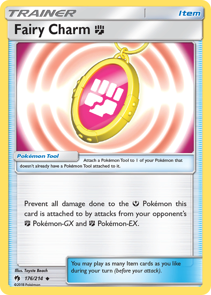 Fairy Charm Fighting (176/214) [Sun & Moon: Lost Thunder] | Fandemonia Ltd