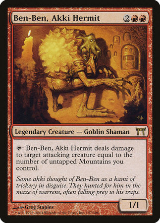 Ben-Ben, Akki Hermit [Champions of Kamigawa] | Fandemonia Ltd