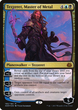 Tezzeret, Master of Metal [Aether Revolt] | Fandemonia Ltd