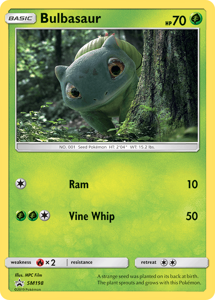 Bulbasaur (SM198) [Sun & Moon: Black Star Promos] | Fandemonia Ltd
