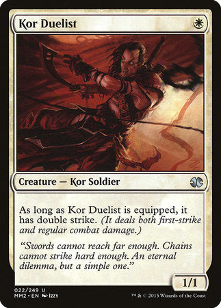 Kor Duelist [Modern Masters 2015] | Fandemonia Ltd