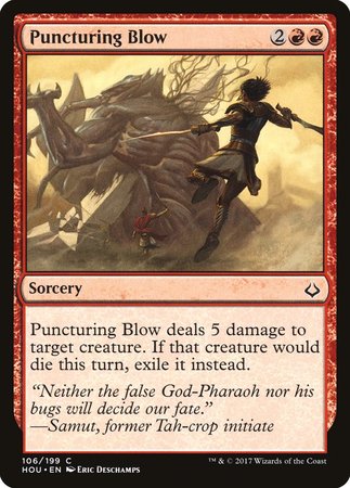Puncturing Blow [Hour of Devastation] | Fandemonia Ltd
