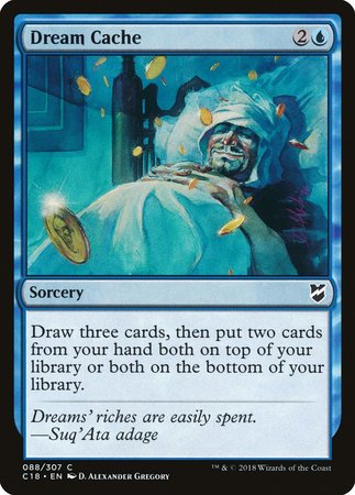 Dream Cache [Commander 2018] | Fandemonia Ltd