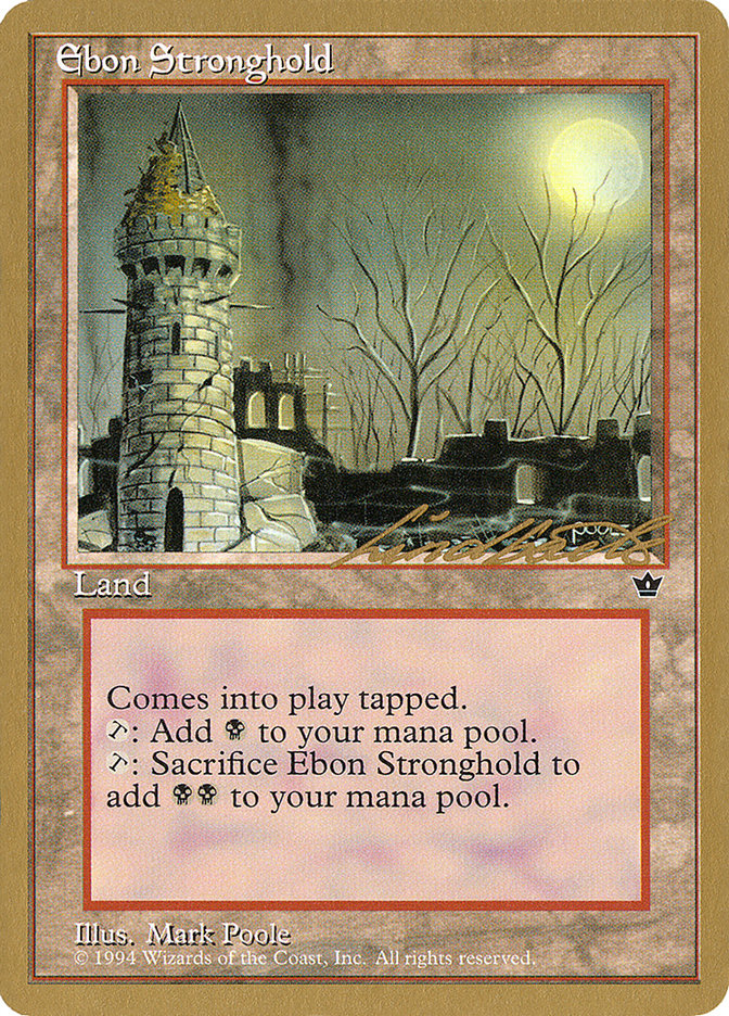 Ebon Stronghold (Leon Lindback) [Pro Tour Collector Set] | Fandemonia Ltd