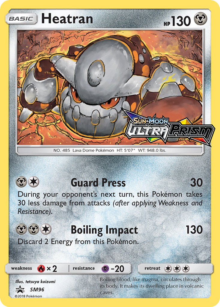 Heatran (SM96) [Sun & Moon: Black Star Promos] | Fandemonia Ltd