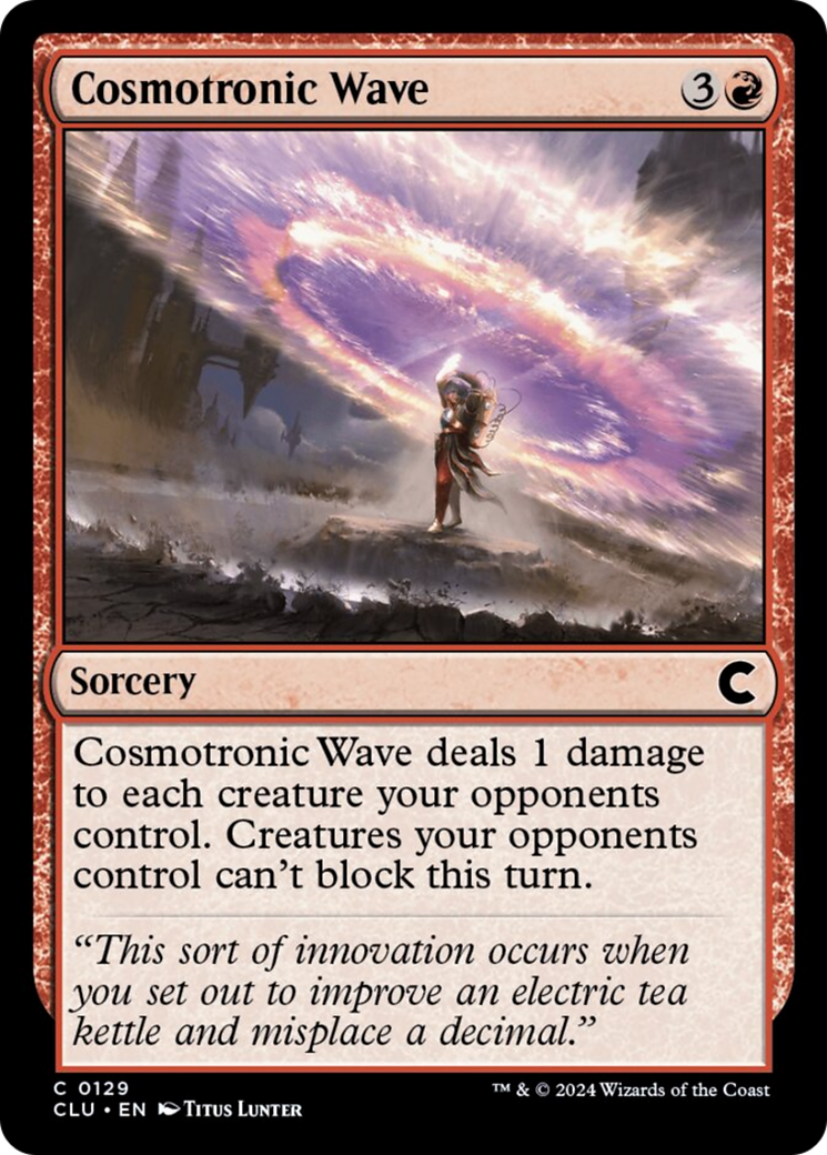 Cosmotronic Wave [Ravnica: Clue Edition] | Fandemonia Ltd
