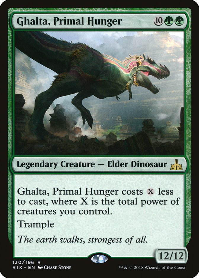 Ghalta, Primal Hunger [Rivals of Ixalan] | Fandemonia Ltd