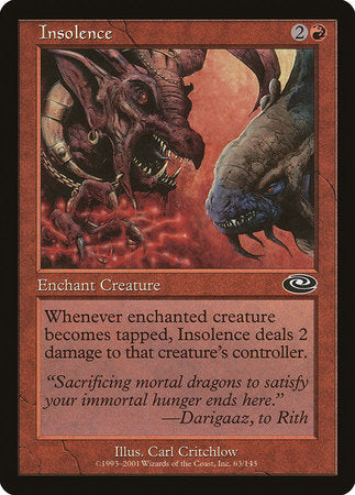 Insolence [Planeshift] | Fandemonia Ltd