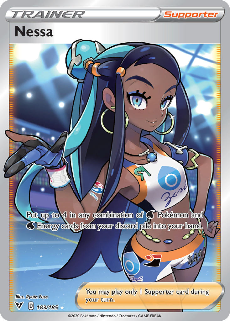 Nessa (183/185) [Sword & Shield: Vivid Voltage] | Fandemonia Ltd