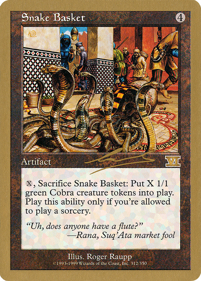 Snake Basket (Nicolas Labarre) [World Championship Decks 2000] | Fandemonia Ltd