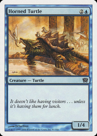 Horned Turtle [Ninth Edition] | Fandemonia Ltd