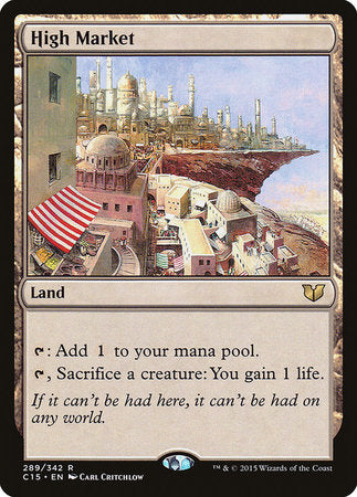 High Market [Commander 2015] | Fandemonia Ltd